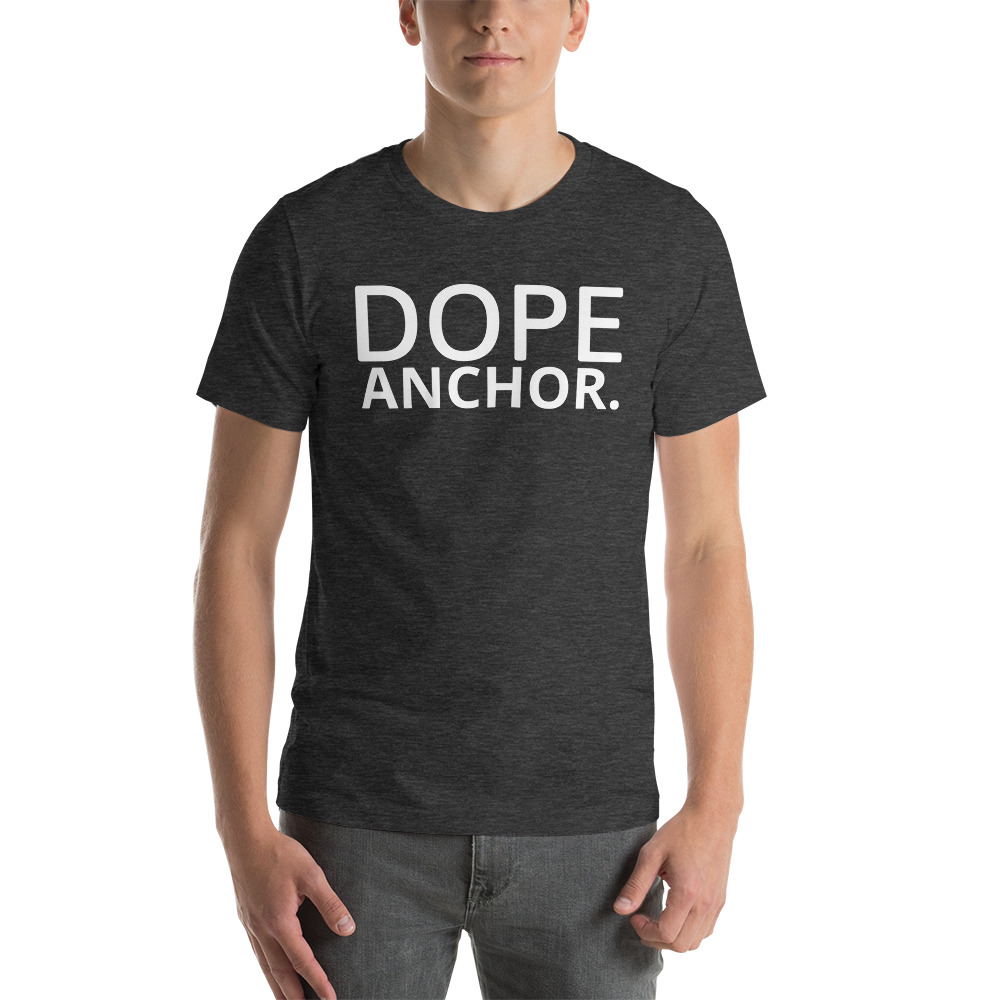 Dope Anchor Unisex T-Shirt – Rate My Station – Shop Now