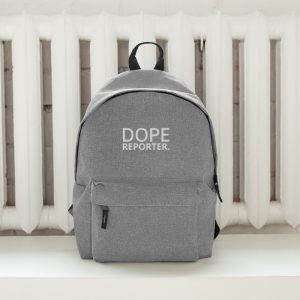 dope reporter backpack gray