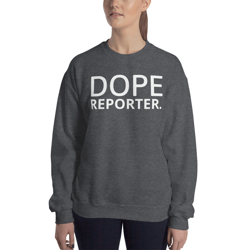 Dope Reporter Unisex Sweatshirt – Rate My Station – Shop now