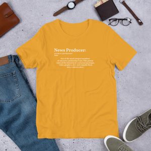 Define producer unisex tshirt yellow