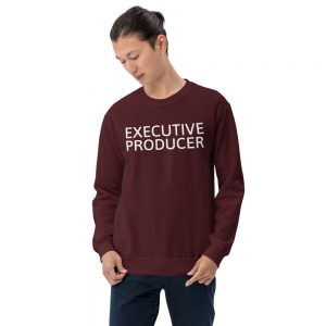 Executive Producer sweatshirt maroon