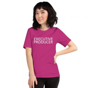 Executive Producer Unisex T-Shirt hot pink