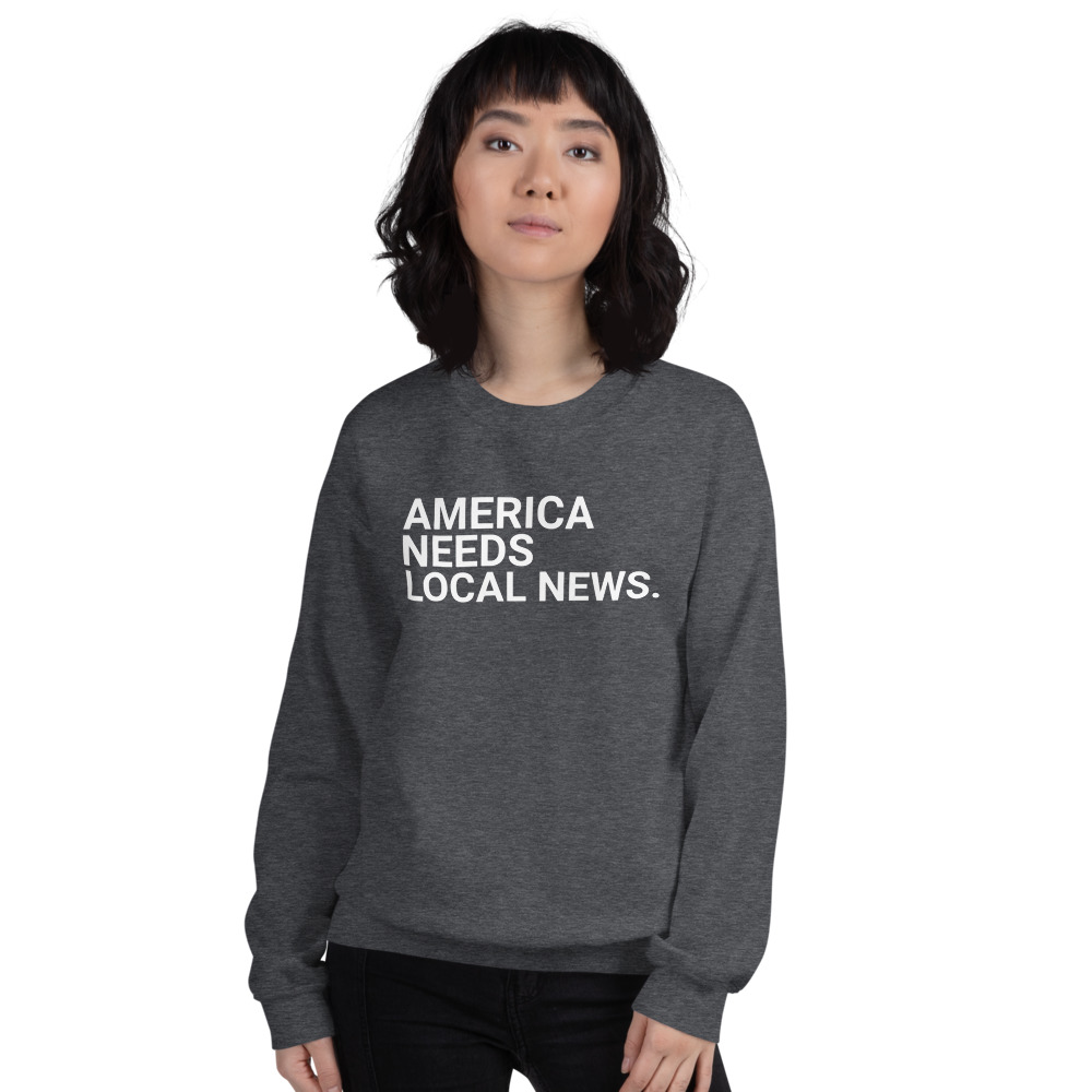 Balance Collection Womens Marci Pullover Sweatshirt, H. Arctic Ice at   Women's Clothing store