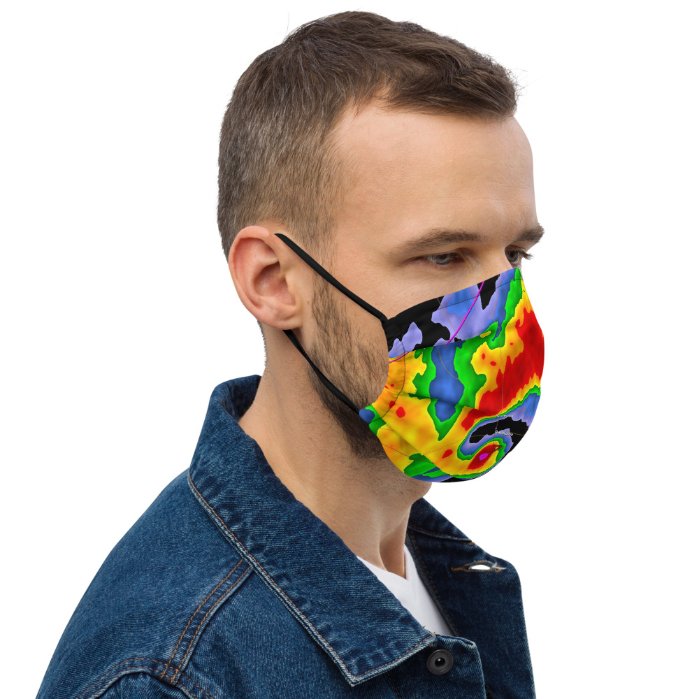 Chad Flag Unisex Cloth Face Masks Reusable Washable Ajustable Masks with  Filters Black