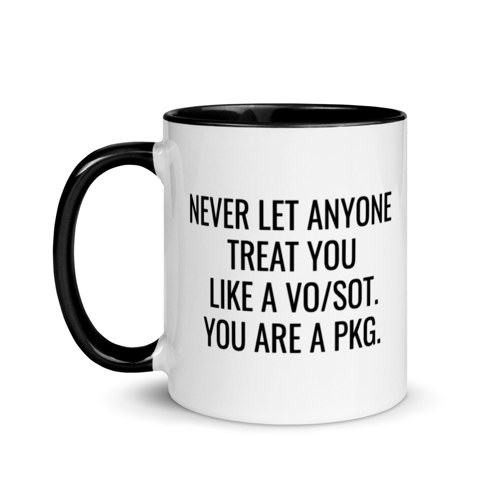 1000px x 1000px - You Are A PKG Mug with Color Inside â€“ Rate My Station â€“ Shop now...