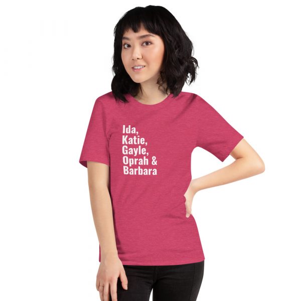 Influential Female Journalists T-Shirt pink